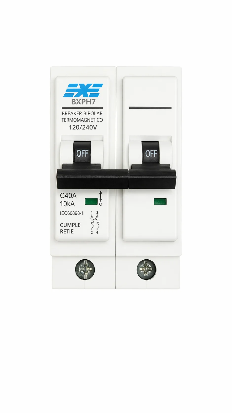 Breaker 2p 40amp de empotrar